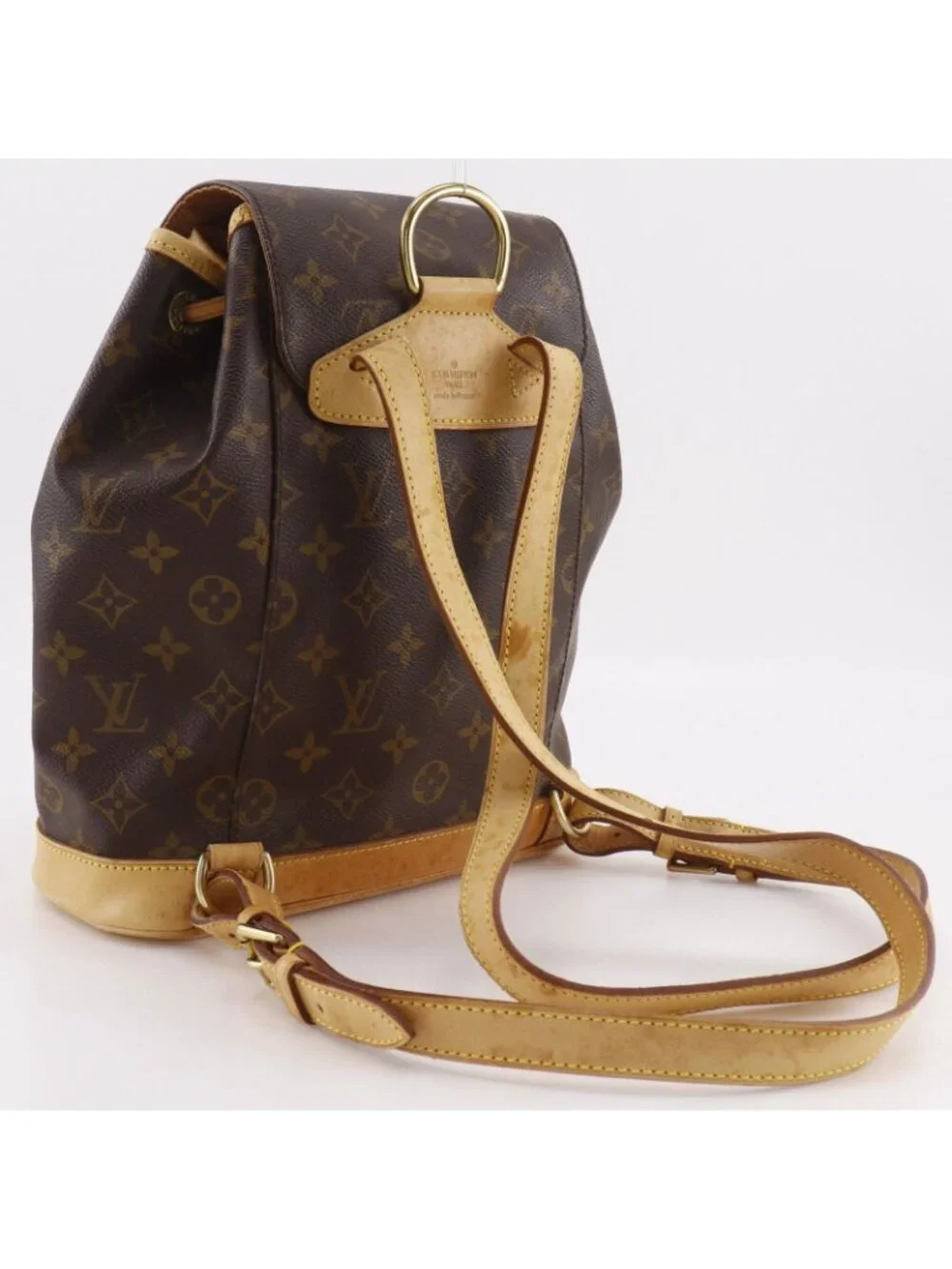 Louis Vuitton Montsouris MM Monogram Canvas Brown Backpack